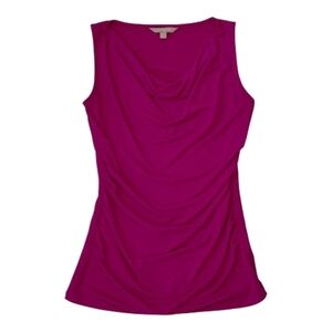 Banana Republic Fuchsia Sleeveless Blouse